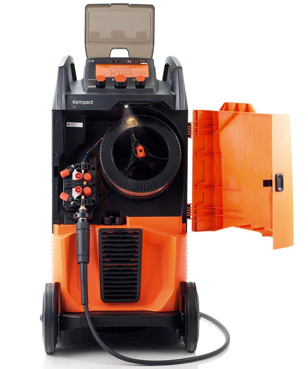 P2208GC  Kemppi Kempact RA 253R, 250A 3 Phase 400v Mig Welder, with Flexlite GC 253G 3.5m Torch